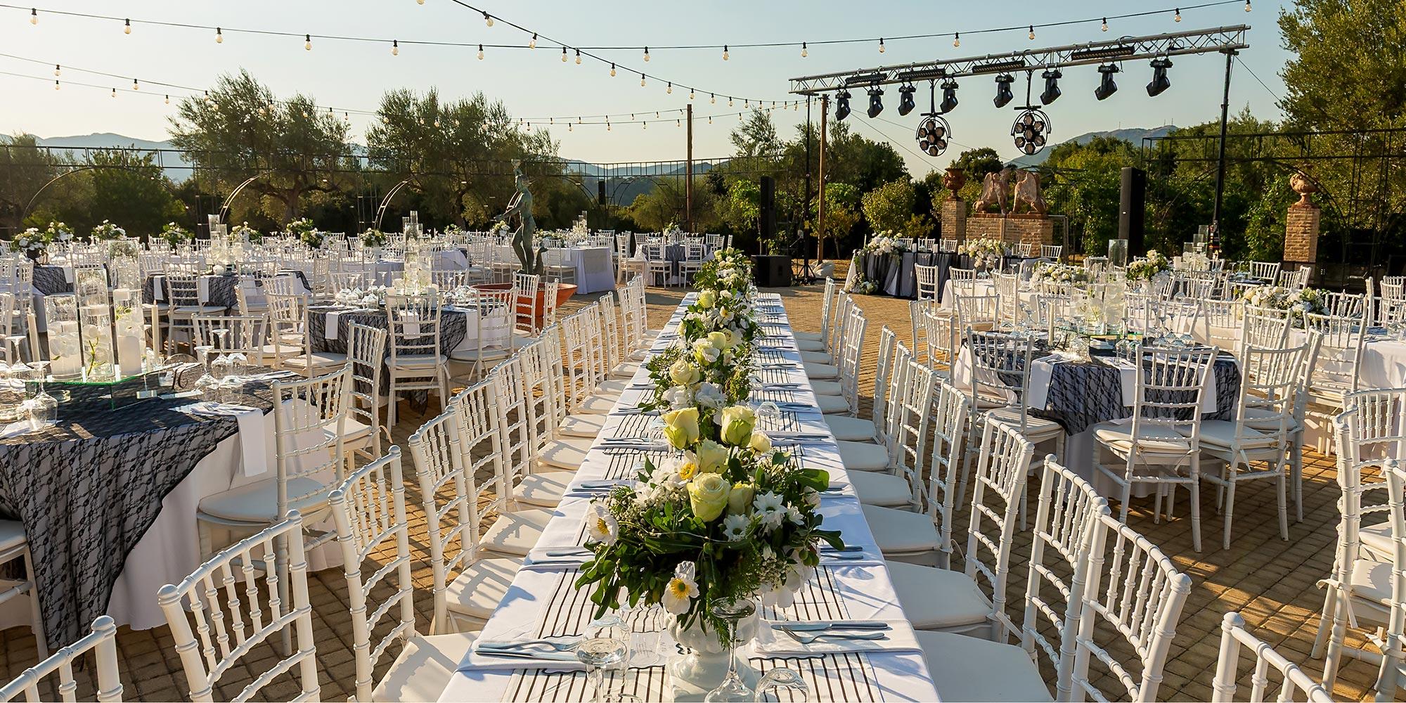 Events, Filming & Photography Venue in Greece | Villa Elenas